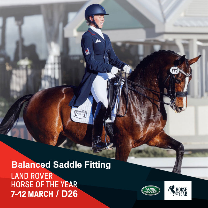 Balanced Saddle Fitting at Land Rover Horse of the Year / D26